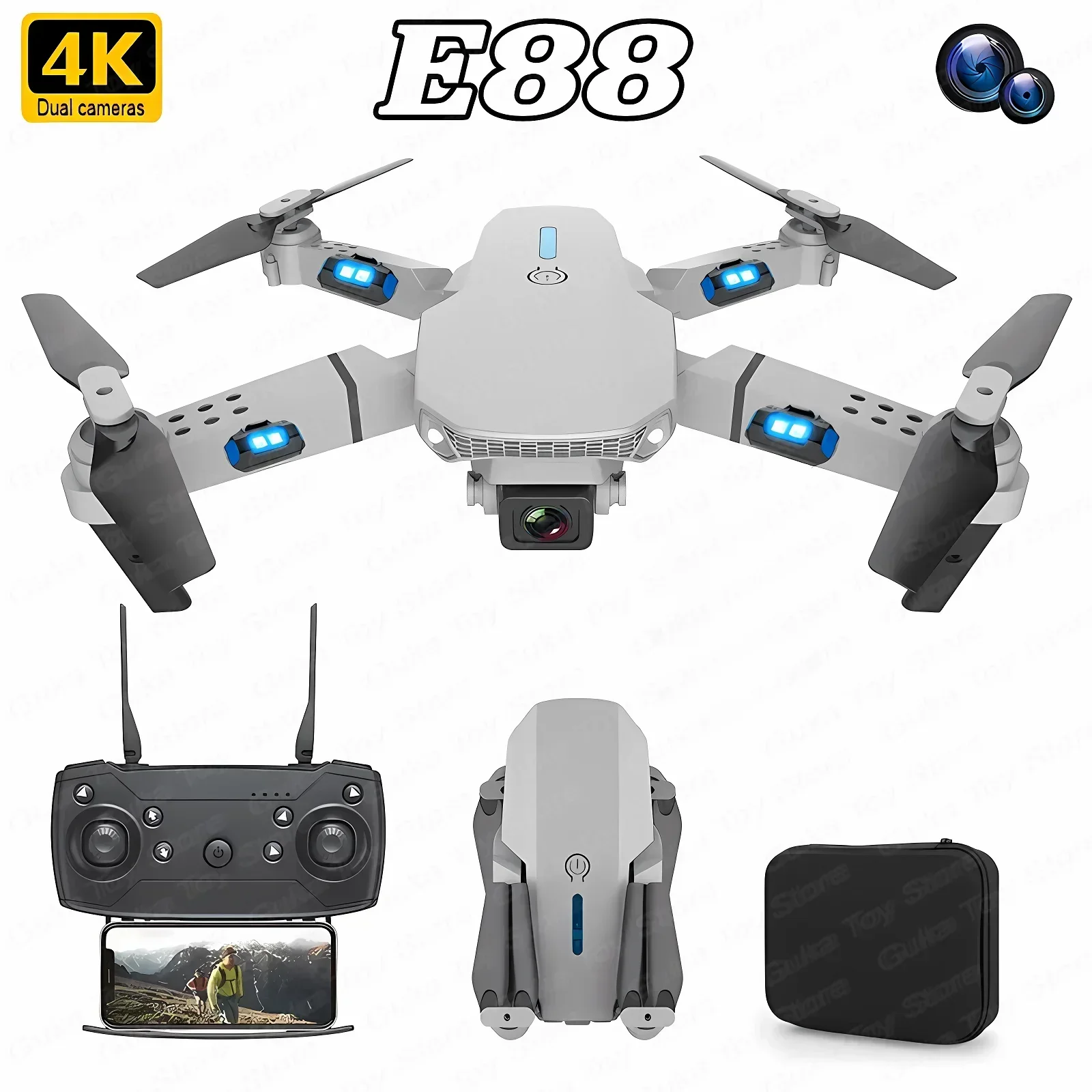 E88 Pro WIFI FPV Drone Wide An - Drone Camera Hd review and price